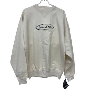 Gear For Sport Iowa State Sweatshirt White Mens Size L‎ NWT NCAA Cyclones